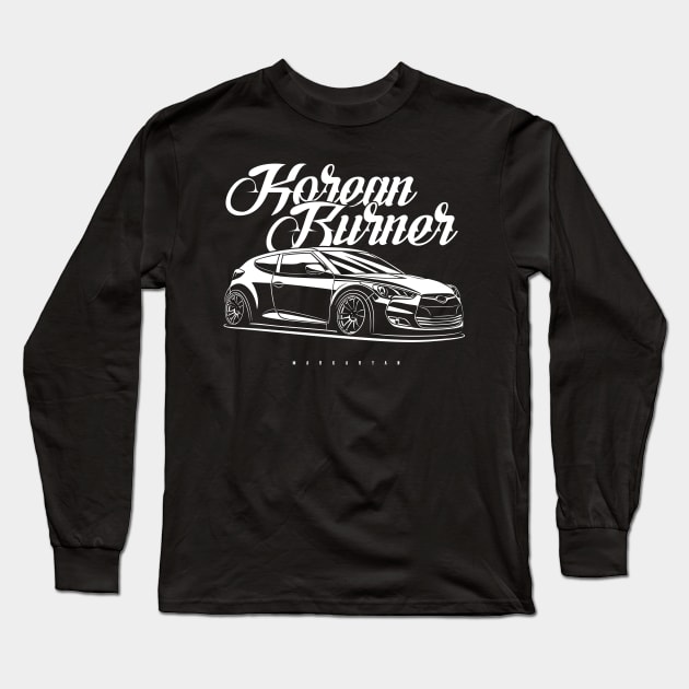 Korean sportcar Long Sleeve T-Shirt by Markaryan